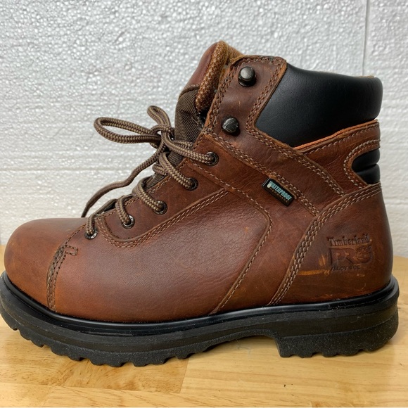 Timberland PRO 175 88117 Work Safety Toe Leather Boots - Picture 11 of 12